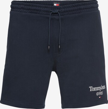 Tommy Jeans Plus Regular Sweatshorts in Blau: predná strana