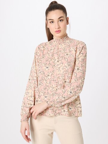 VILA Blouse 'Dotties' in Pink: front