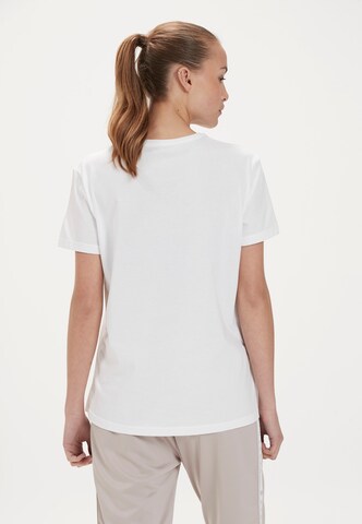 Athlecia Funktionsshirt 'KATTY W Slub Tee' in Weiß