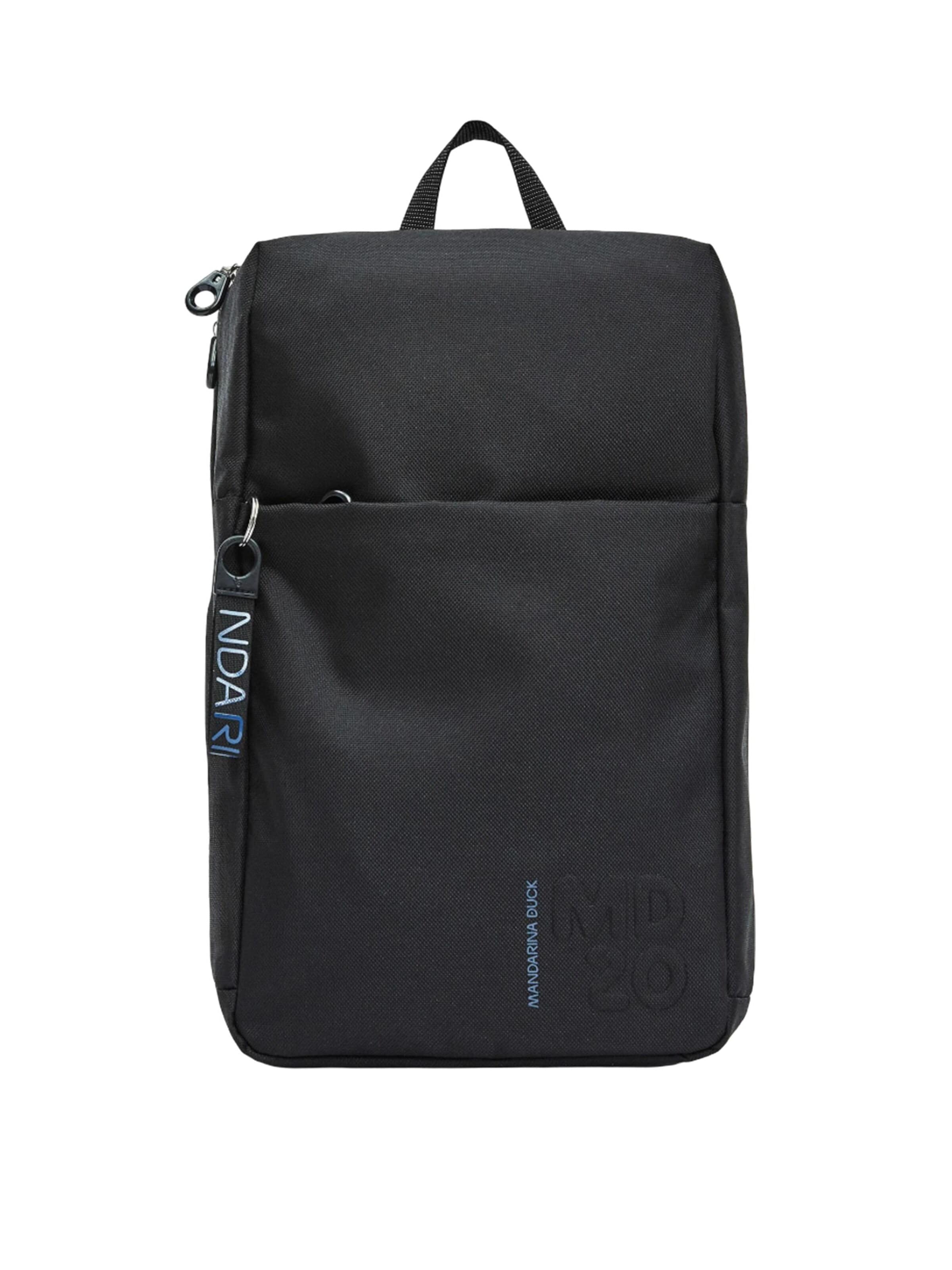 MANDARINA DUCK - Mochila en negro: frente