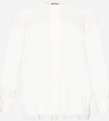 SAMOON Blouse in White: front