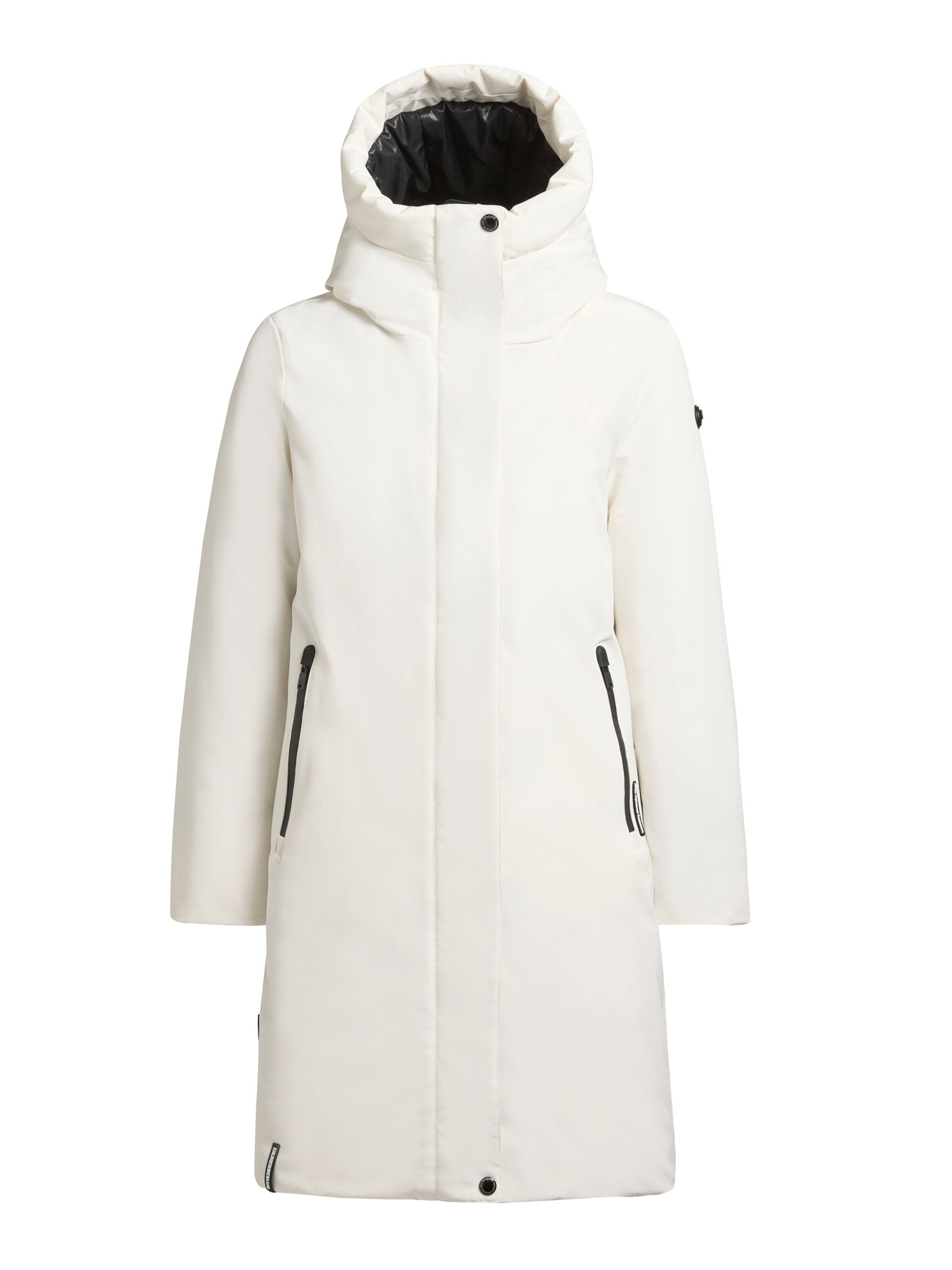 khujo Зимнее пальто 'Nellen2' в Белый: спереди