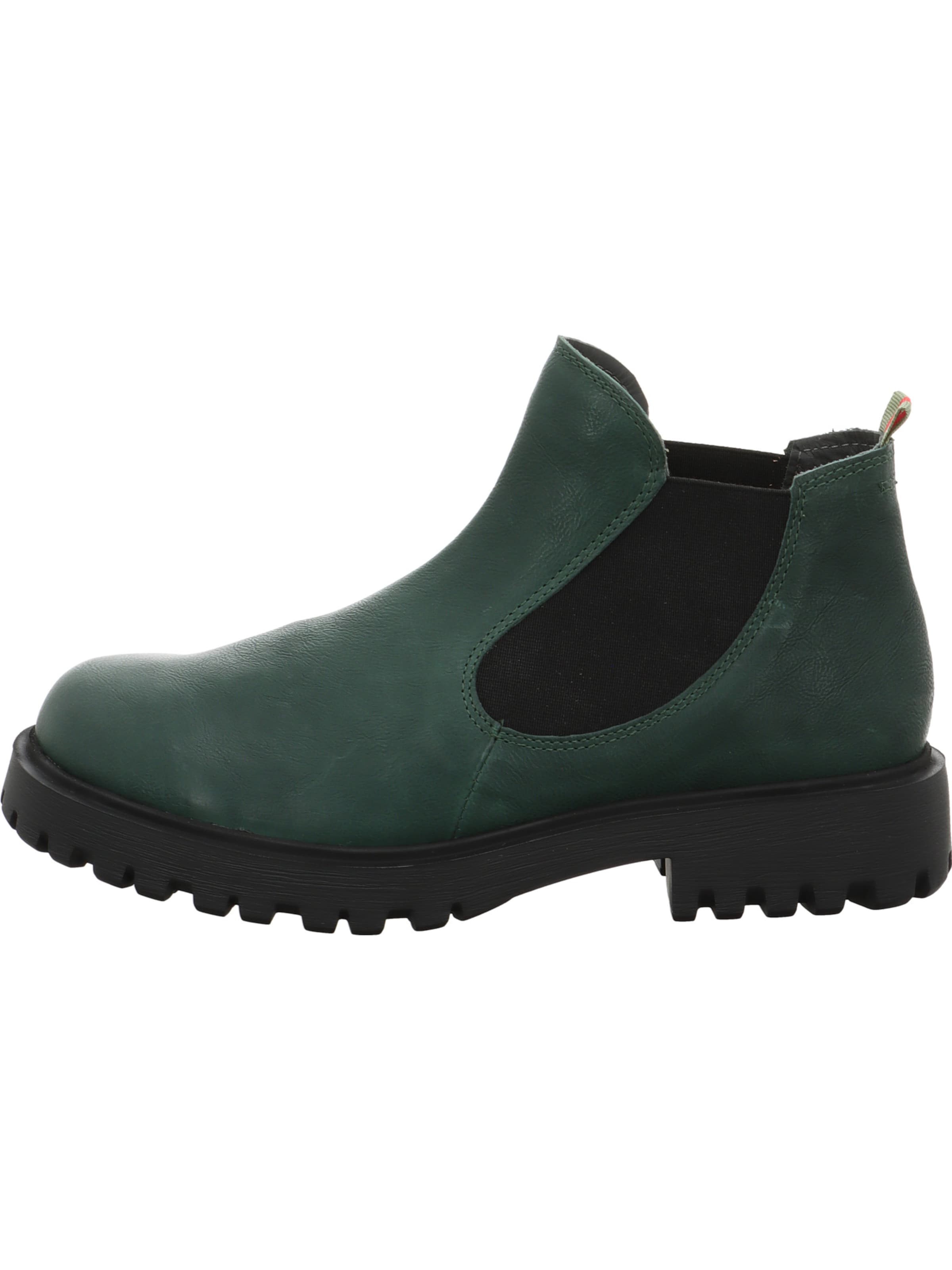 THINK! Chelsea Boots 'Trento' in Grün