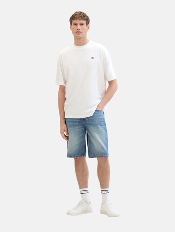 TOM TAILOR DENIM Loosefit Shorts in Blau