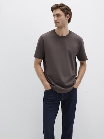 Mavi Shirt in Brown: front