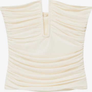 Pull&Bear Top in Beige: voorkant