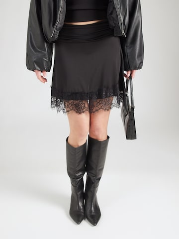 ABOUT YOUSuknja 'Levke' - crna boja: prednji dio