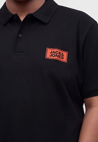Jack & Jones Plus Majica 'JJRUSH' | črna barva