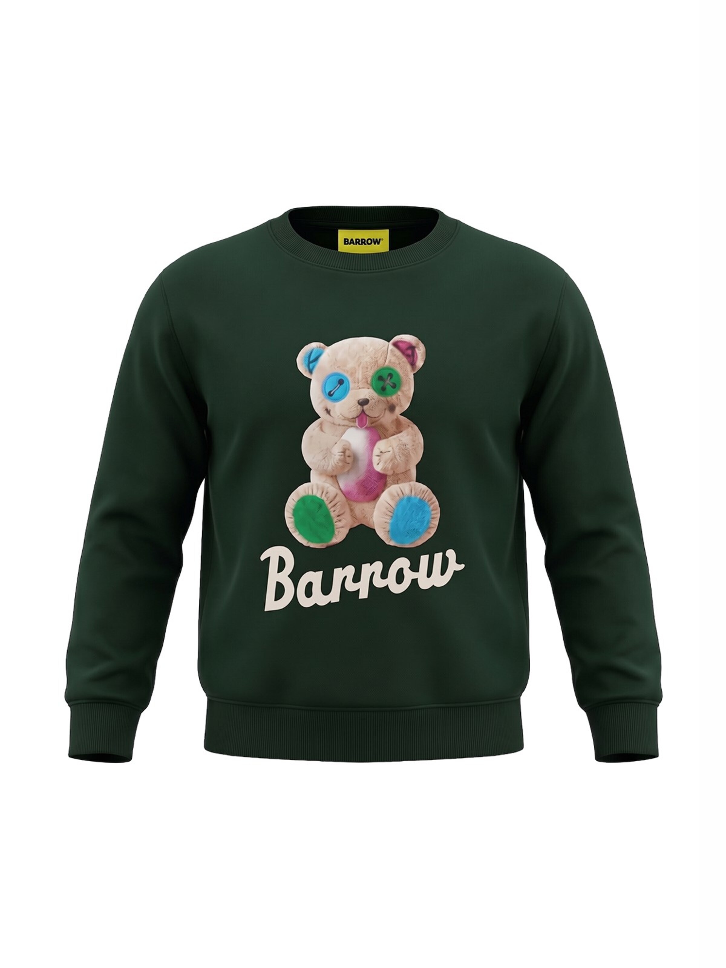 BARROW Sweatshirt in Groen: voorkant
