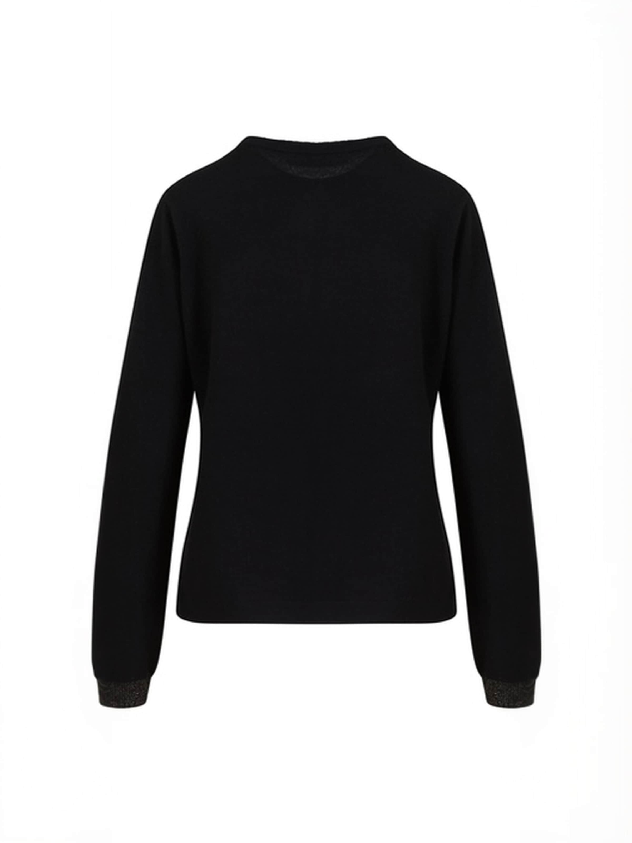 Coster Copenhagen Kardigan ' Cashmere ' – černá: zadní strana