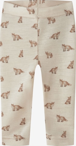 NAME IT Leggings 'NBMNalu' in Beige: Vorderseite