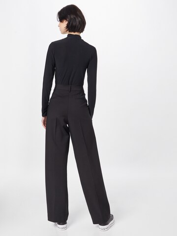 PULZ Jeans Wide leg Pants 'BINDY' in Black