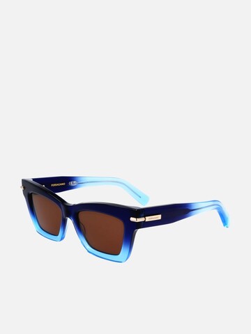 FERRAGAMO Sonnenbrille‌‌‌‌‌ in Blau: Vorderseite