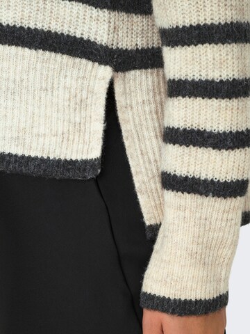 ONLY Pullover 'ONLFridi' in Grau