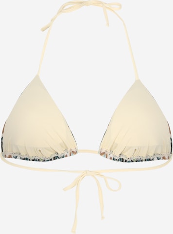 BeckSöndergaard Triangle Bikini Top 'Amber' in White