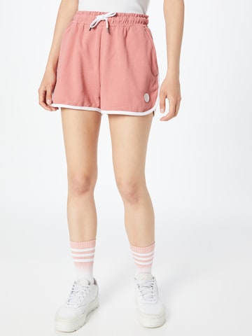WLD Loose fit Trousers 'The pam' in Pink: front