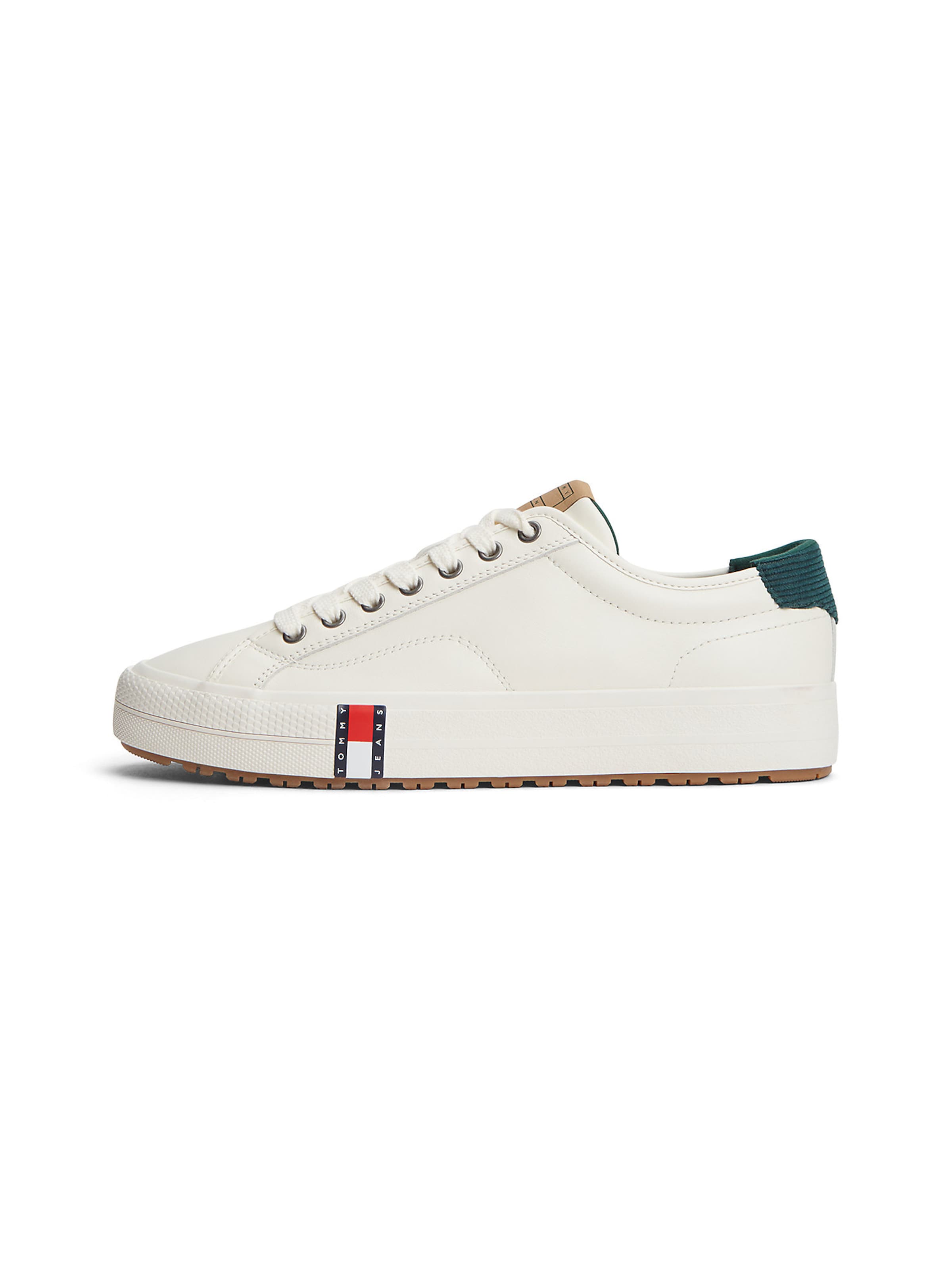 Tommy Jeans Sneakers laag in Wit: voorkant