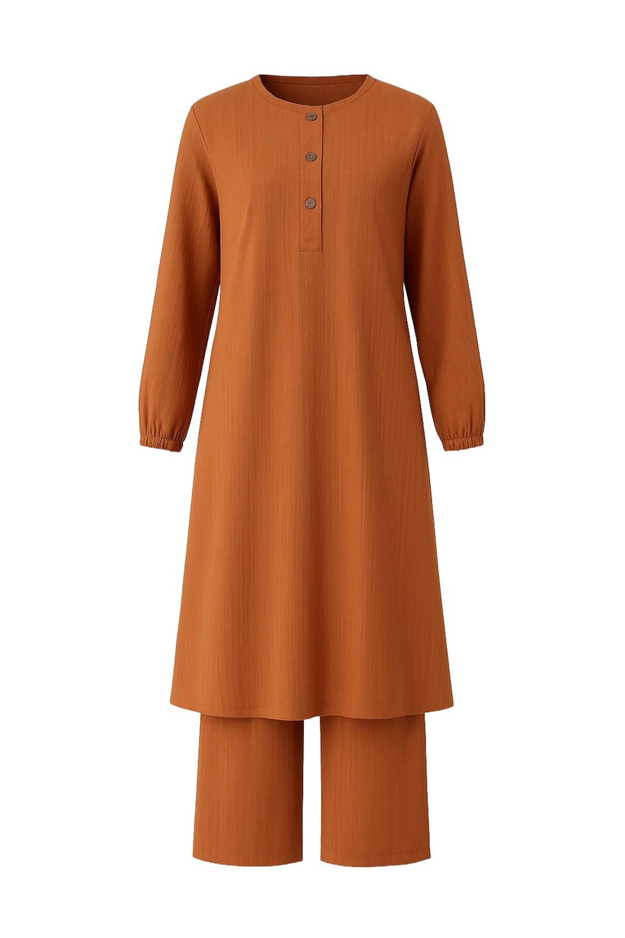 MODAMIHRAM Tunic in Caramel, Item view