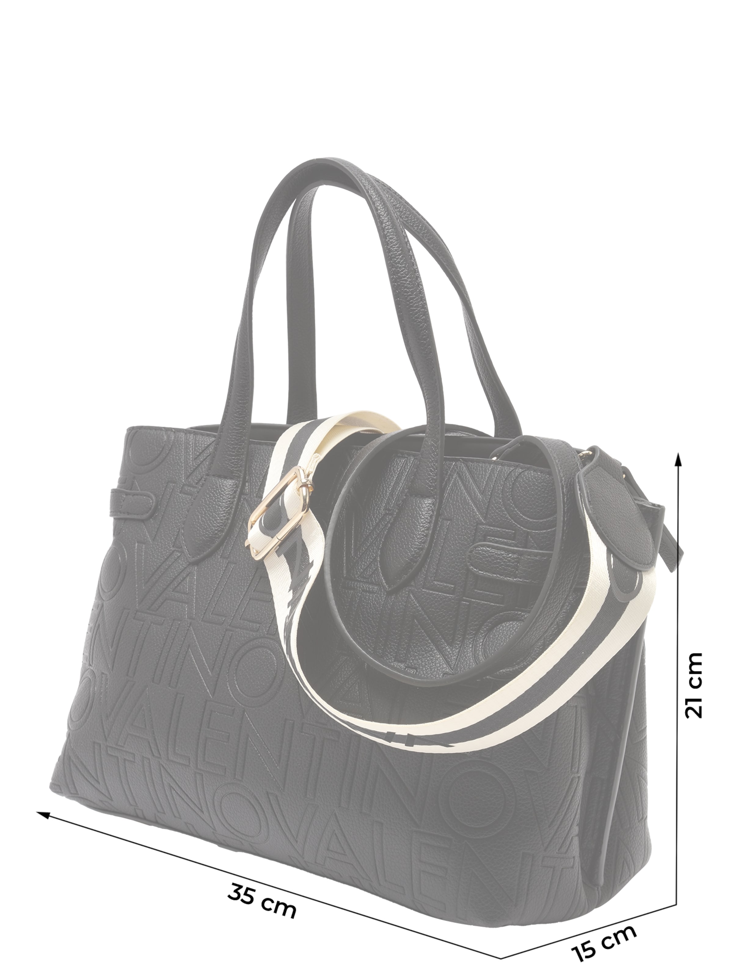 VALENTINO Ročna torbica 'Pansy' | črna barva