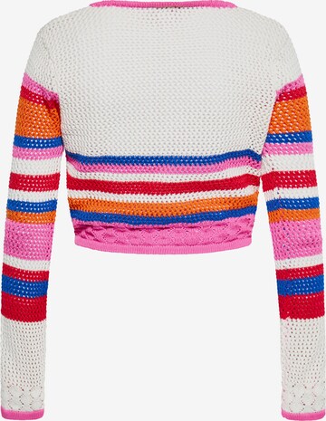 ebeeza Knit Cardigan in Mixed colors
