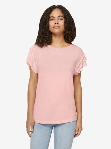 Linea Tesini by heine Shirt in Roze: voorkant