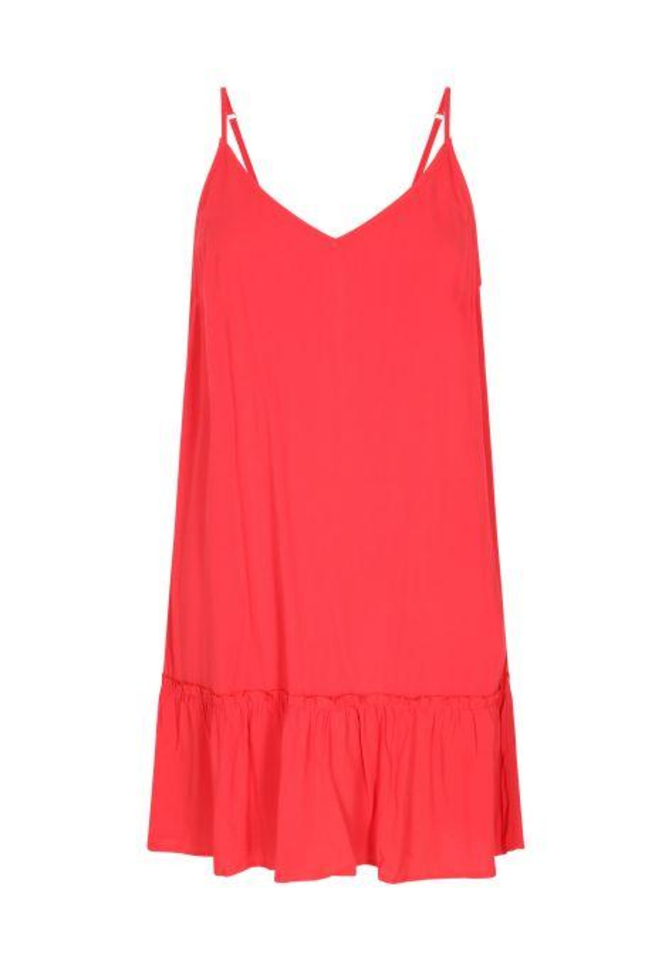 ALBEE - Vestido em vermelho: frente