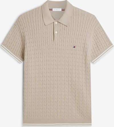XS dydžio Marškinėliai iš TOMMY HILFIGER, spalva – glaisto spalva, Prekių apžvalga