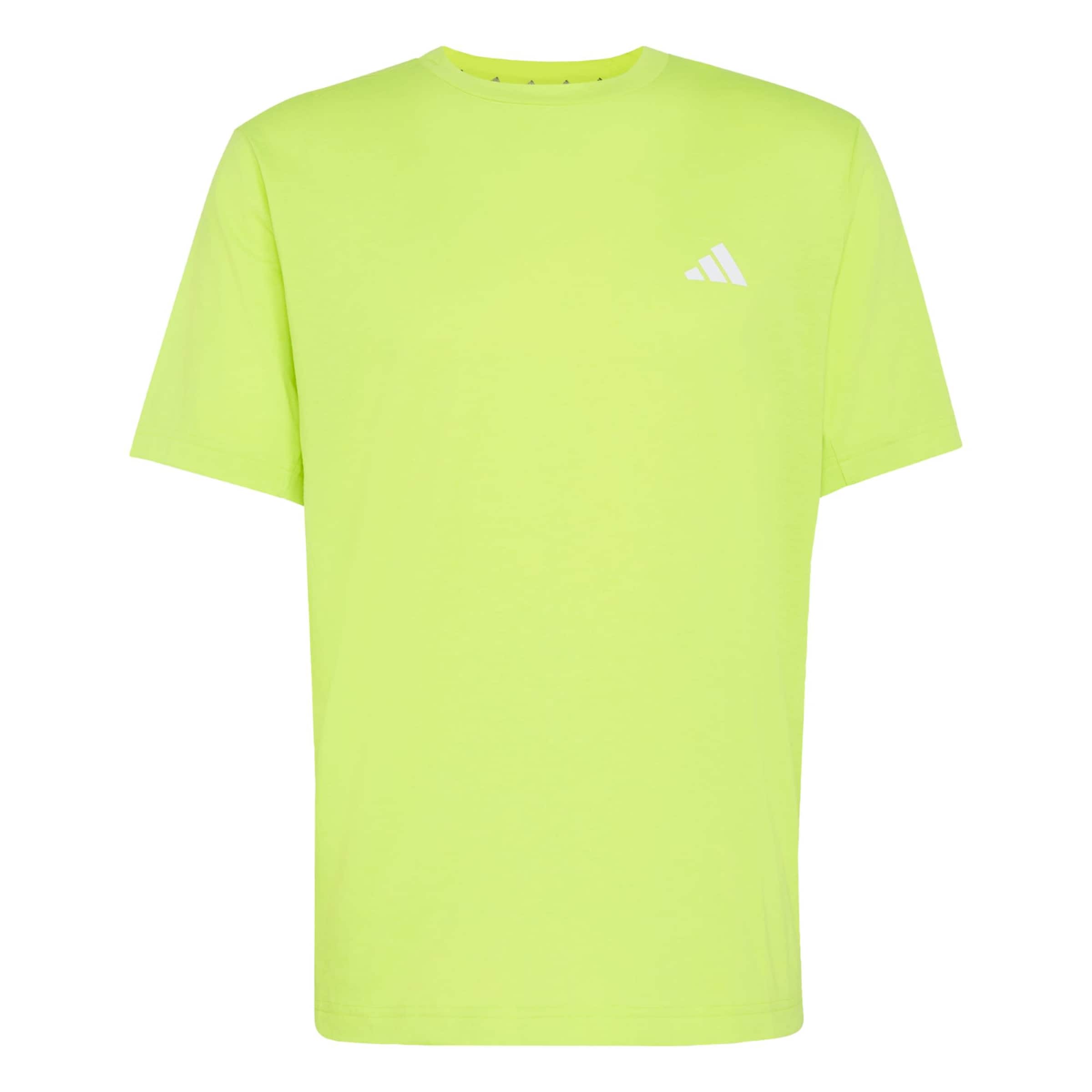 ADIDAS PERFORMANCE Performance Shirt in Yellow: front