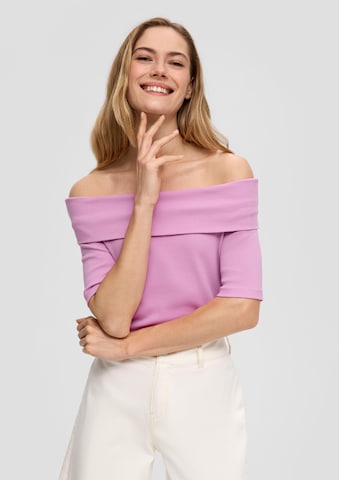 s.Oliver Shirt in Roze: voorkant