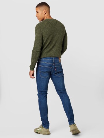 LEVI'S ® Tapered Jeans '512 Slim Taper Lo Ball' i blå