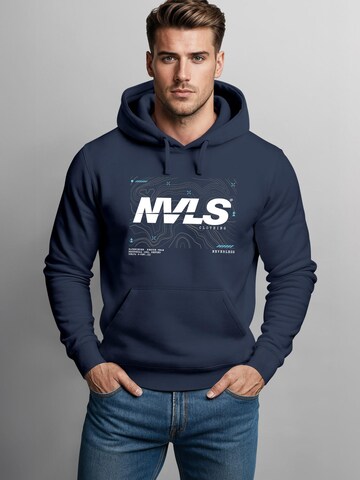 Neverless Sweatshirt 'Explorer' in Blue