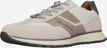 Baskets basses bugatti en beige : devant