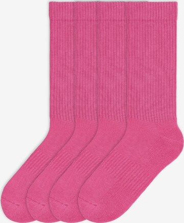 Von Jungfeld Socks 'CASUAL CLASSIC' in Pink: front
