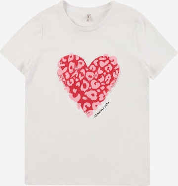KIDS ONLY Shirt 'BENJI' in White: front