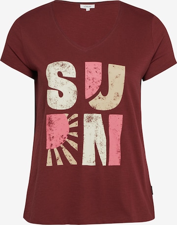 s.Oliver Shirt in Red: front