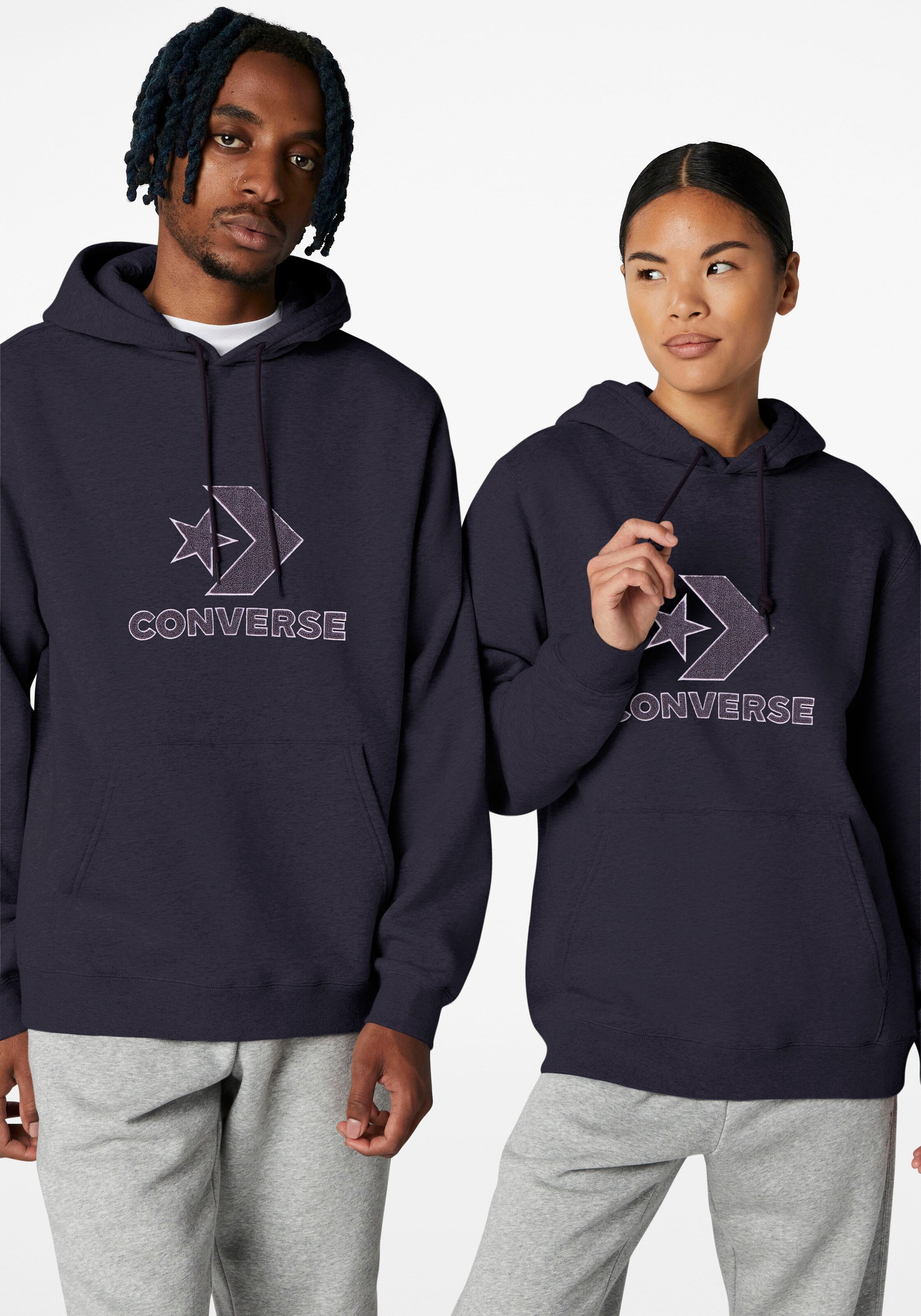 Black converse shop sweatshirt