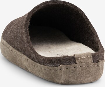 Travelin Slippers 'Get-Home' in Brown