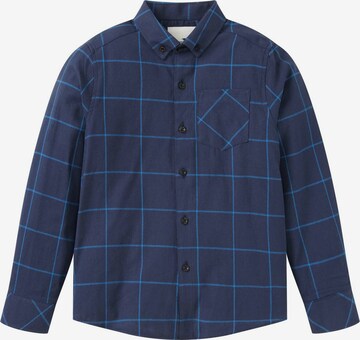 TOM TAILOR Overhemd in Blauw: voorkant