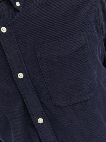 JACK & JONES Slim fit Button Up Shirt in Blue