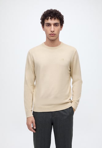Jack & Jones Premium - Pullover 'JPRBLUROBIN' em bege: frente