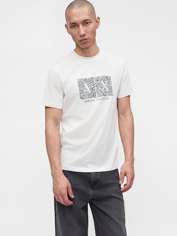ARMANI EXCHANGE Tričko - Biela
