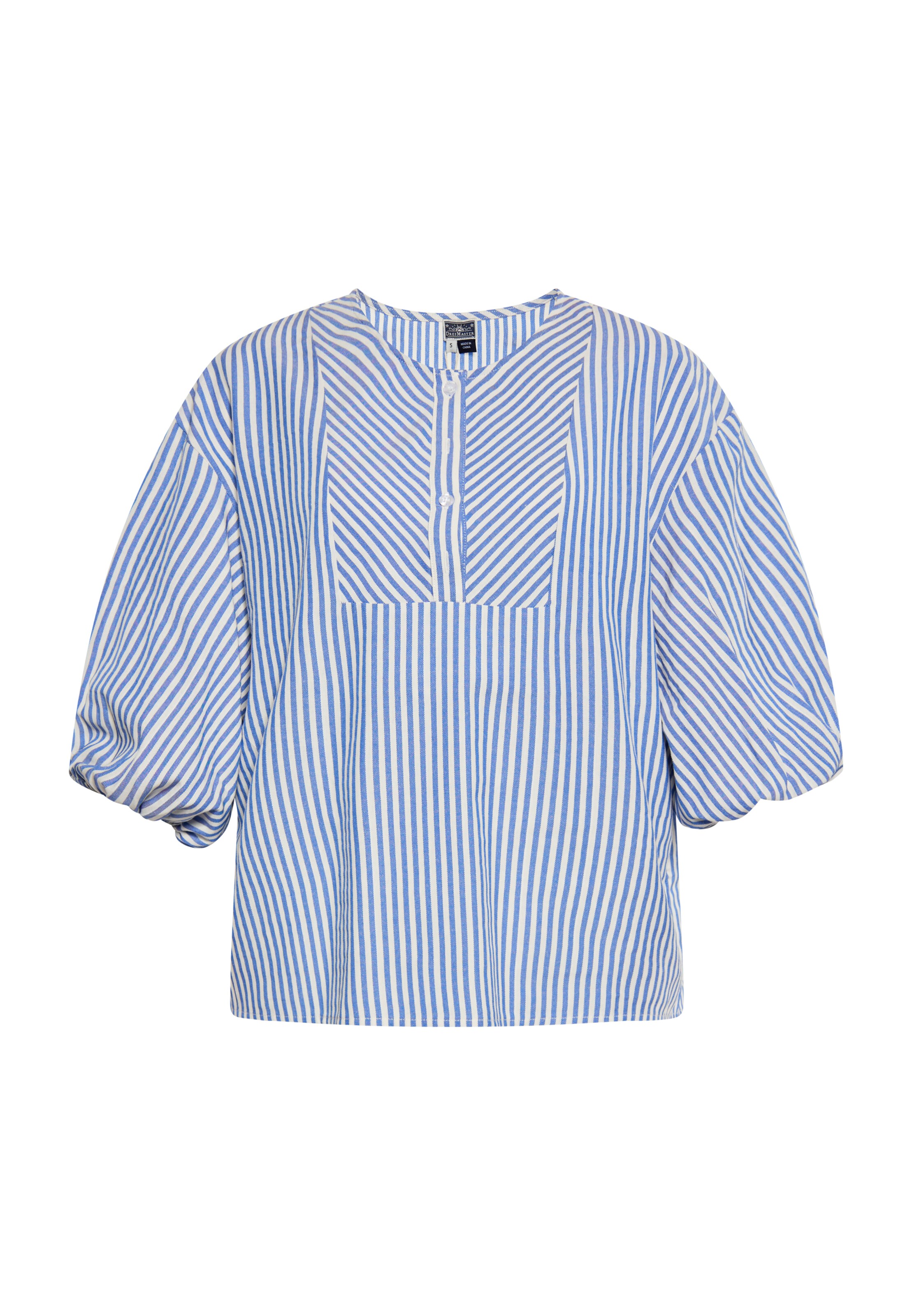 DreiMaster Maritim Blúzka - Modrá: predná strana