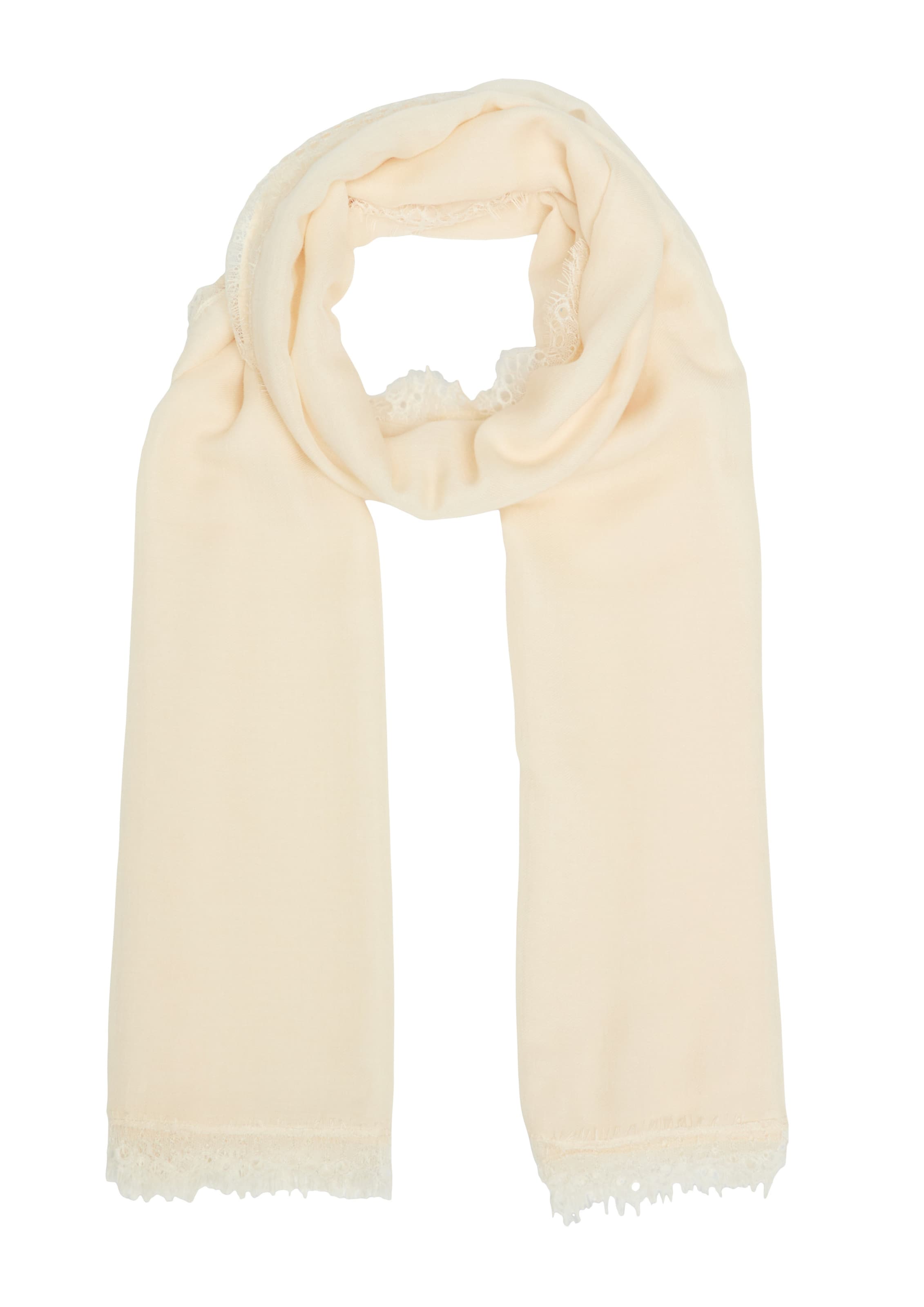 s.Oliver Scarf in Beige: front