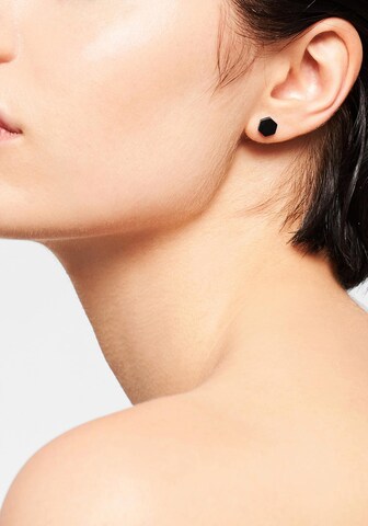 Boucles d'oreilles Liebeskind Berlin en noir