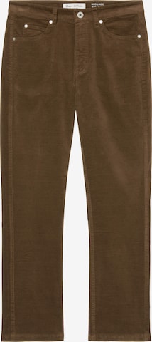 Pantalon 'Linde' Marc O'Polo en marron : devant