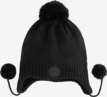 juoda Cool Club Megzta kepurė: priekis