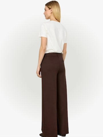 Soyaconcept Wide Leg Hose 'Daniela' in Braun