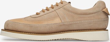 LOTTUSSE Slip-ons 'Deportivo Cordones' in Beige: voorkant