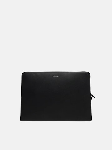 Calvin Klein - Bolsa para portátil 'CALVIN KLEIN EMBLEM HW LAPTOP SLEEVE BORSA' en negro