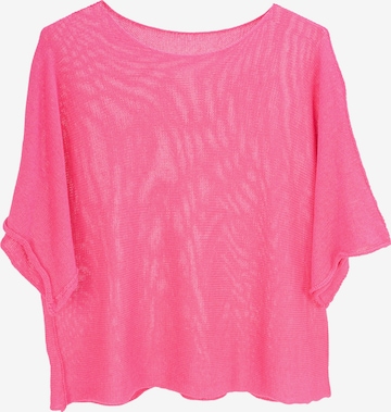 Seasons of April Trui 'Fleur' in Roze: voorkant